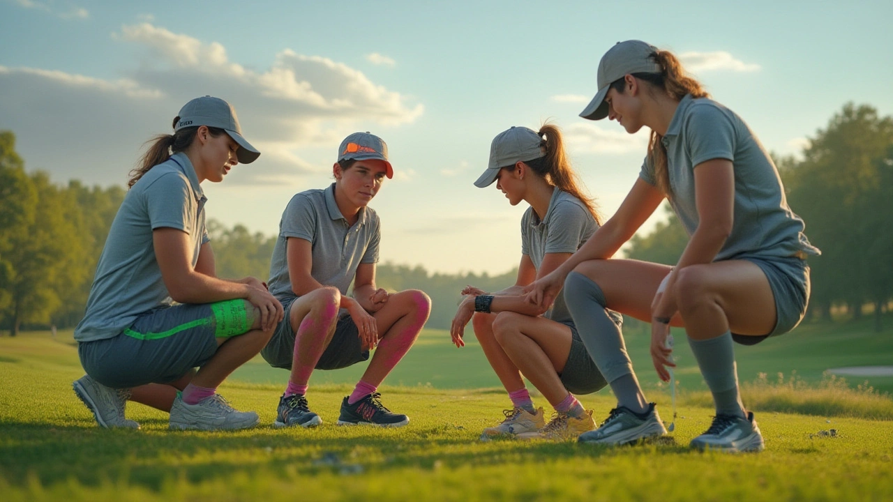 Tejpování pro golfisty: Jak tejpy pomáhají při golfu a kdy je použít