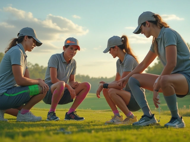 Tejpování pro golfisty: Jak tejpy pomáhají při golfu a kdy je použít