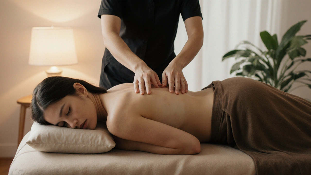 Jak těhotenská masáž zlepšuje pohodu během těhotenství