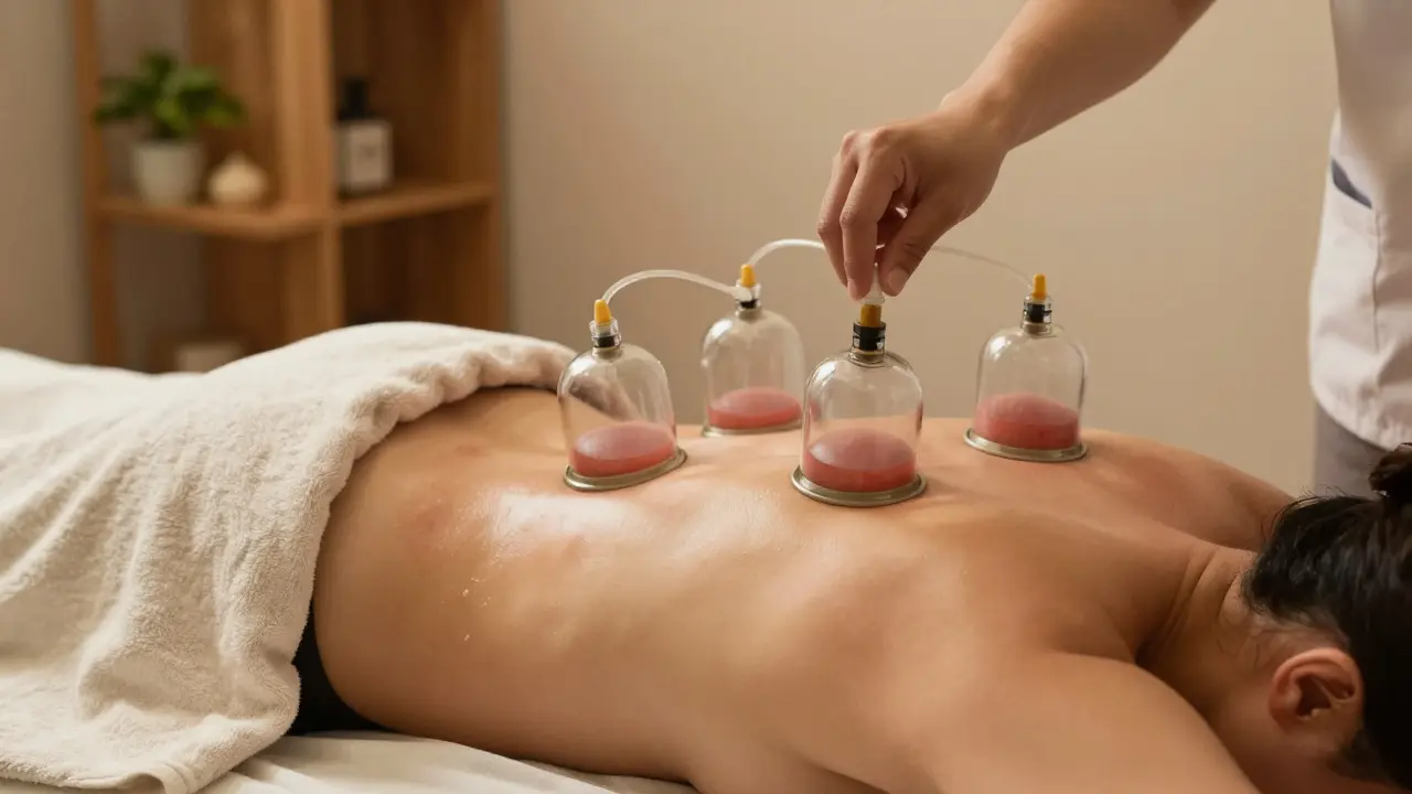 Jak masážní baňkování může zmírnit bolesti zad