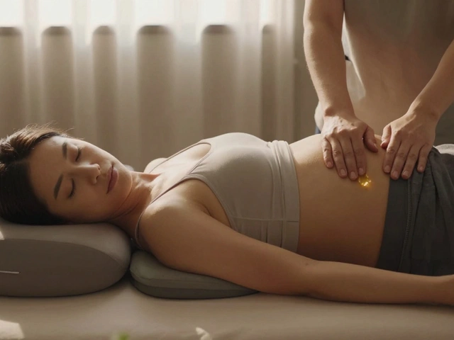 Jak těhotenská masáž posílí vaše svaly během těhotenství