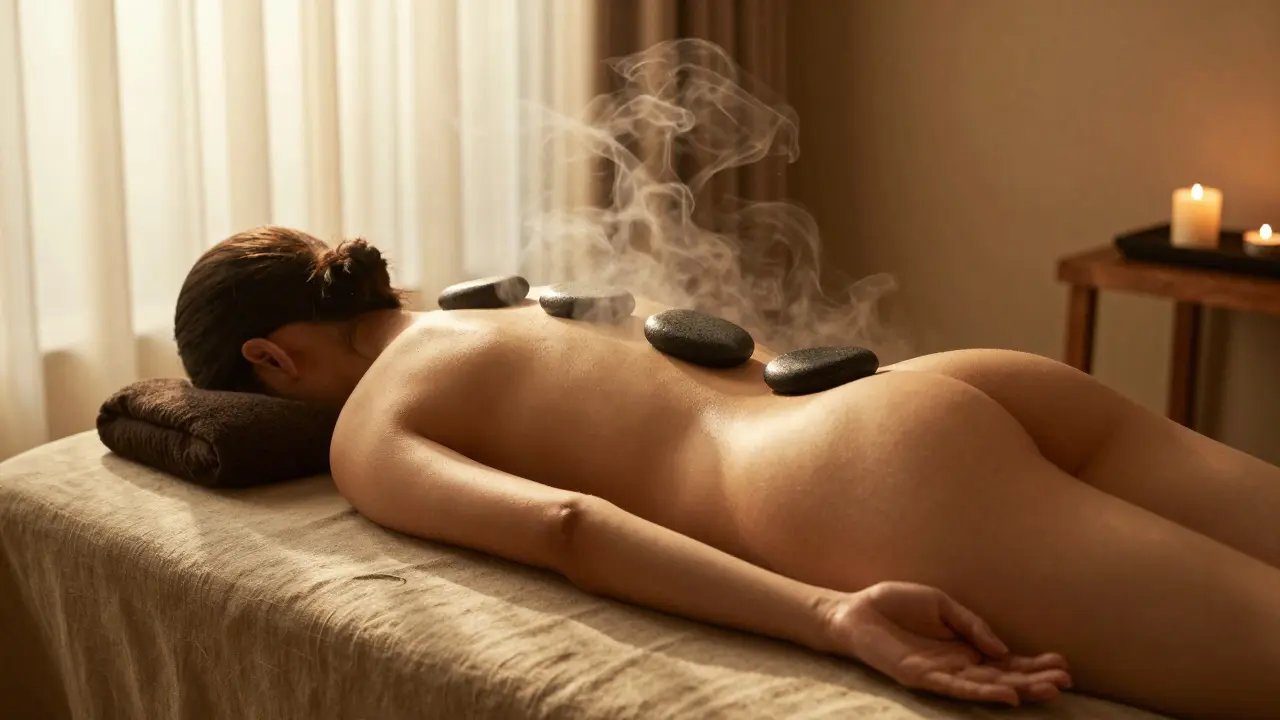Oživení těla a mysli pomocí masáže lávovými kameny: Jak teplé kameny změní váš den